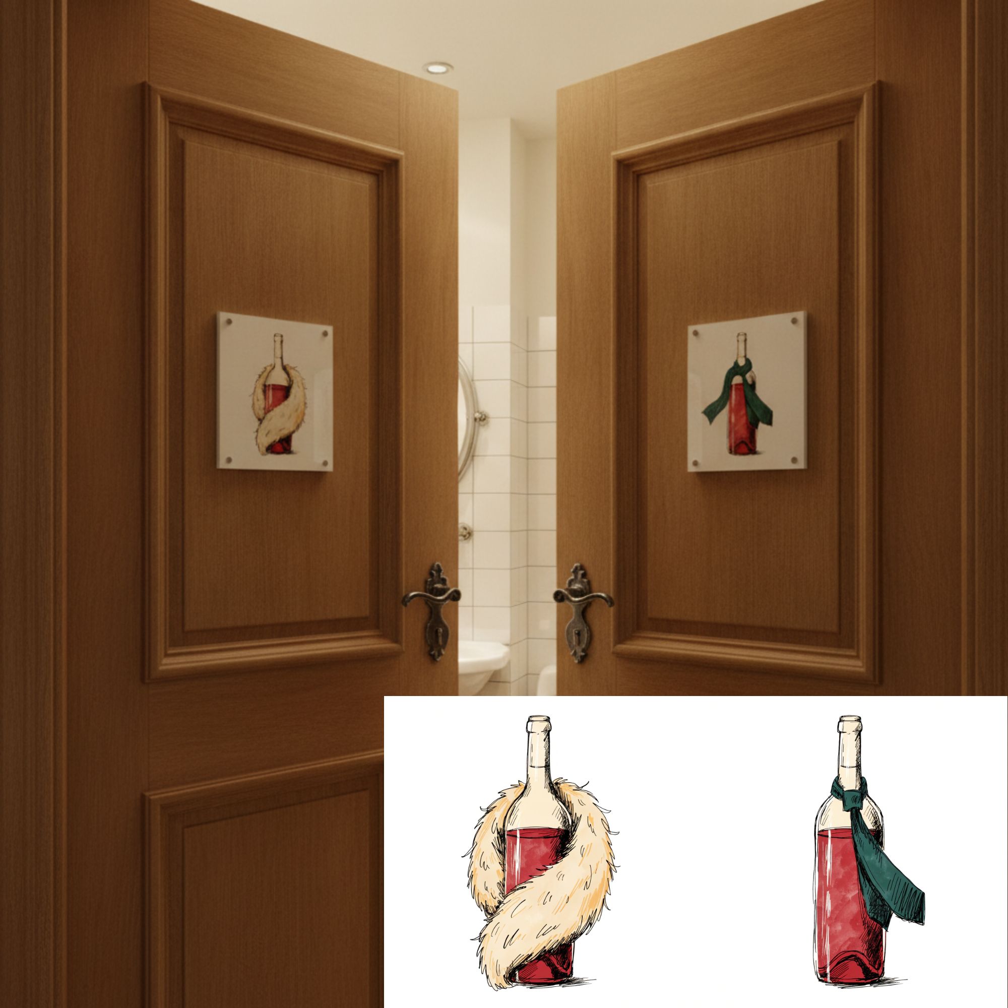Signalétique de toilettes 6