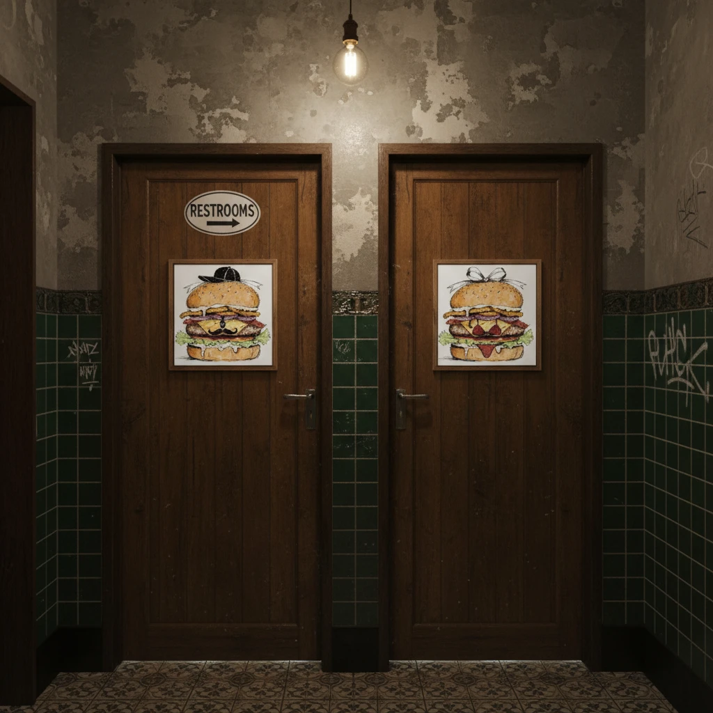 Signalétique de toilettes 1