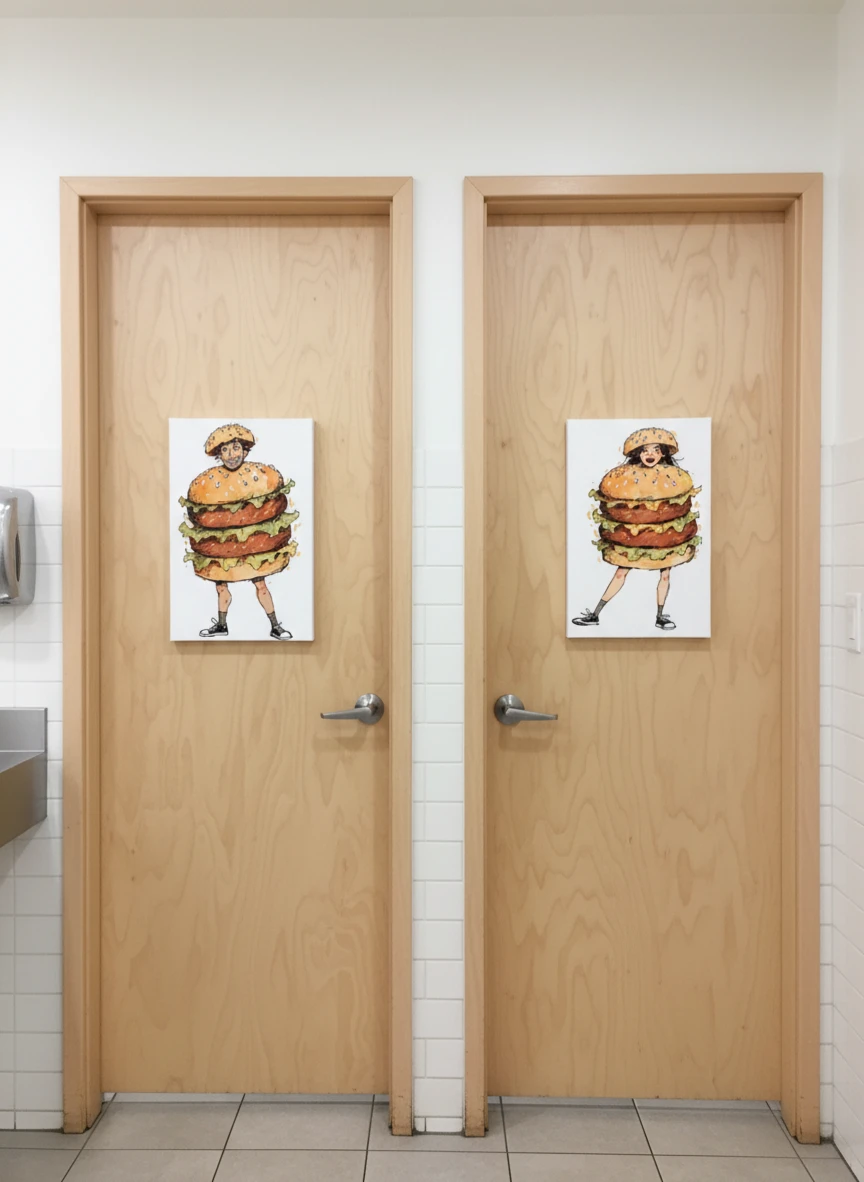 Signalétique de toilettes 3
