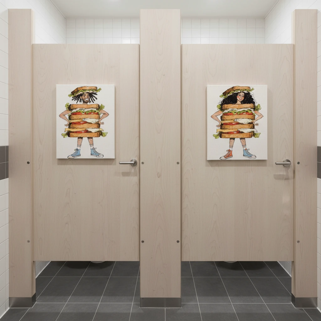 Signalétique de toilettes 4
